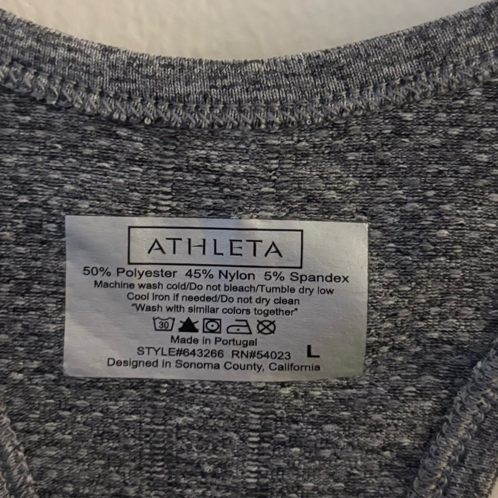 Athleta Fastest Track Racerback Tank Top Size Large - Picture 5 of 5